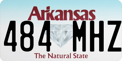 AR license plate 484MHZ