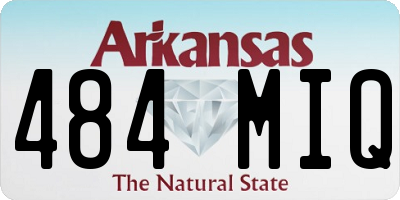 AR license plate 484MIQ