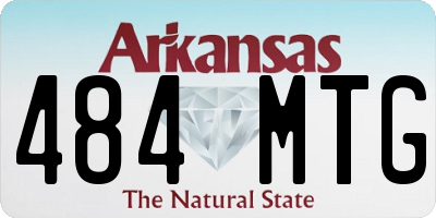 AR license plate 484MTG