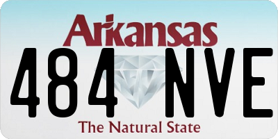 AR license plate 484NVE