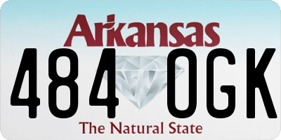 AR license plate 484OGK