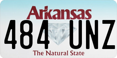 AR license plate 484UNZ