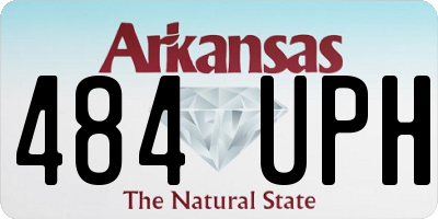 AR license plate 484UPH