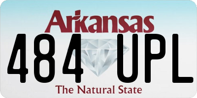 AR license plate 484UPL