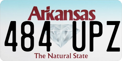 AR license plate 484UPZ