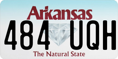 AR license plate 484UQH