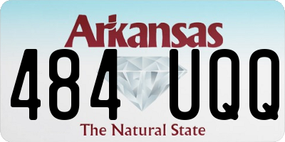 AR license plate 484UQQ