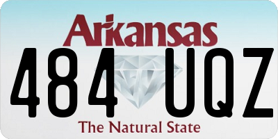 AR license plate 484UQZ
