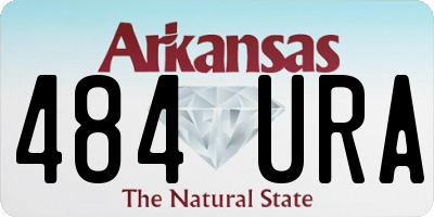 AR license plate 484URA