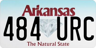 AR license plate 484URC