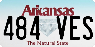 AR license plate 484VES