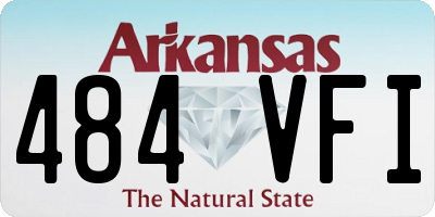 AR license plate 484VFI