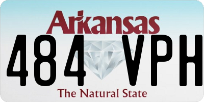 AR license plate 484VPH