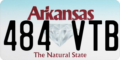 AR license plate 484VTB