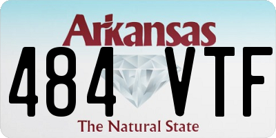 AR license plate 484VTF