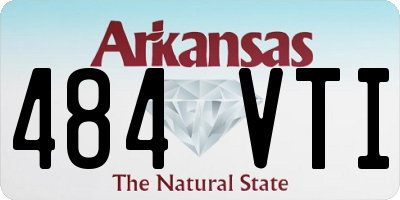 AR license plate 484VTI