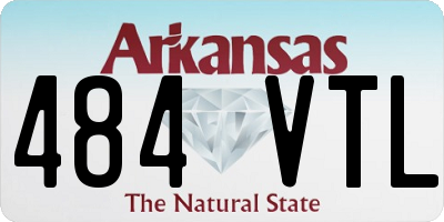 AR license plate 484VTL