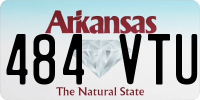 AR license plate 484VTU