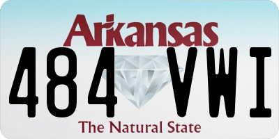 AR license plate 484VWI