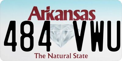 AR license plate 484VWU