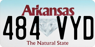 AR license plate 484VYD