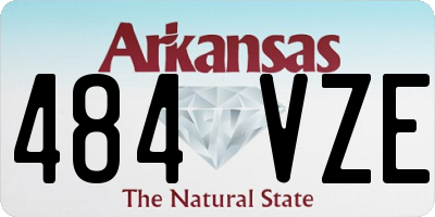 AR license plate 484VZE