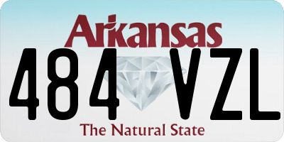 AR license plate 484VZL
