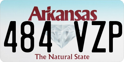 AR license plate 484VZP