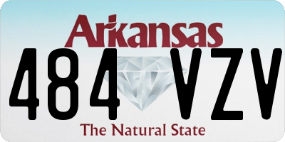 AR license plate 484VZV