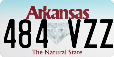AR license plate 484VZZ