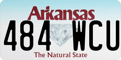 AR license plate 484WCU