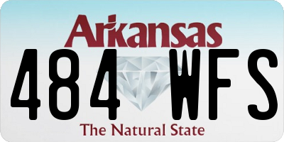AR license plate 484WFS