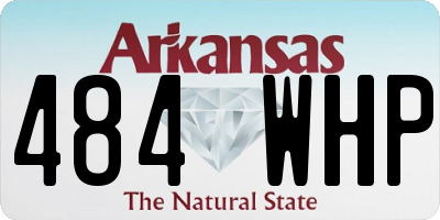 AR license plate 484WHP