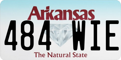 AR license plate 484WIE