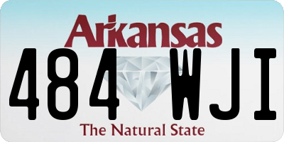 AR license plate 484WJI