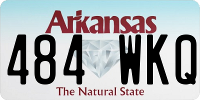AR license plate 484WKQ