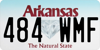 AR license plate 484WMF