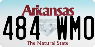 AR license plate 484WMO