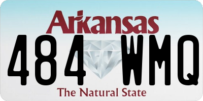 AR license plate 484WMQ