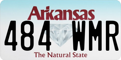 AR license plate 484WMR