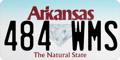 AR license plate 484WMS