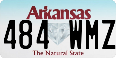 AR license plate 484WMZ
