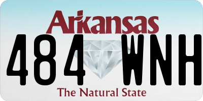 AR license plate 484WNH