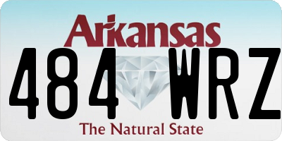 AR license plate 484WRZ