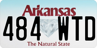 AR license plate 484WTD