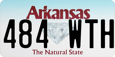 AR license plate 484WTH