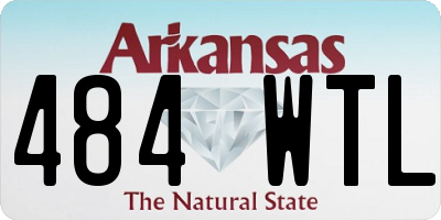 AR license plate 484WTL