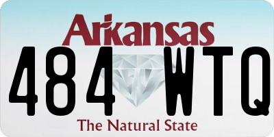 AR license plate 484WTQ