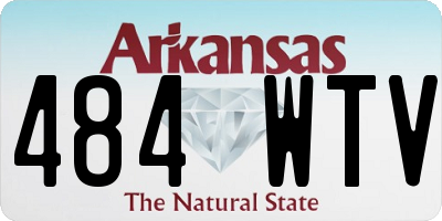 AR license plate 484WTV