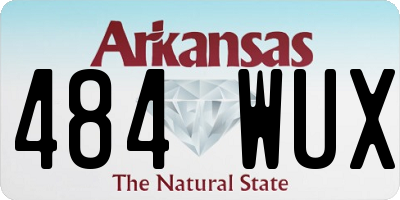 AR license plate 484WUX